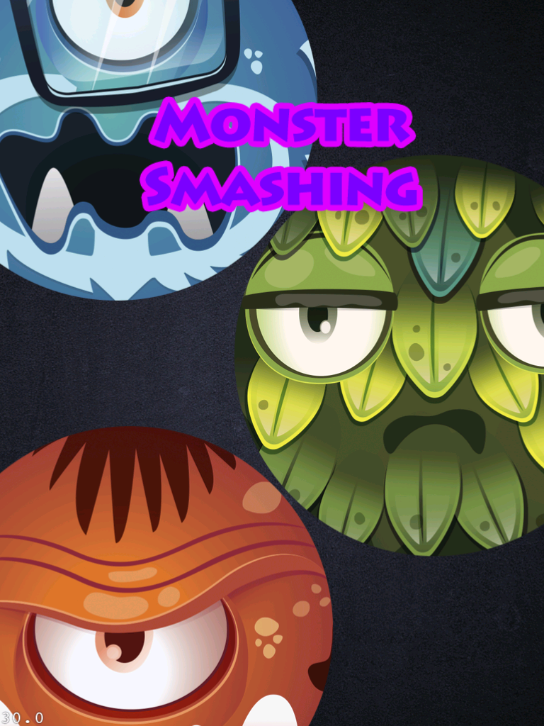 Figure 3: Monster Smashing Logo and Background