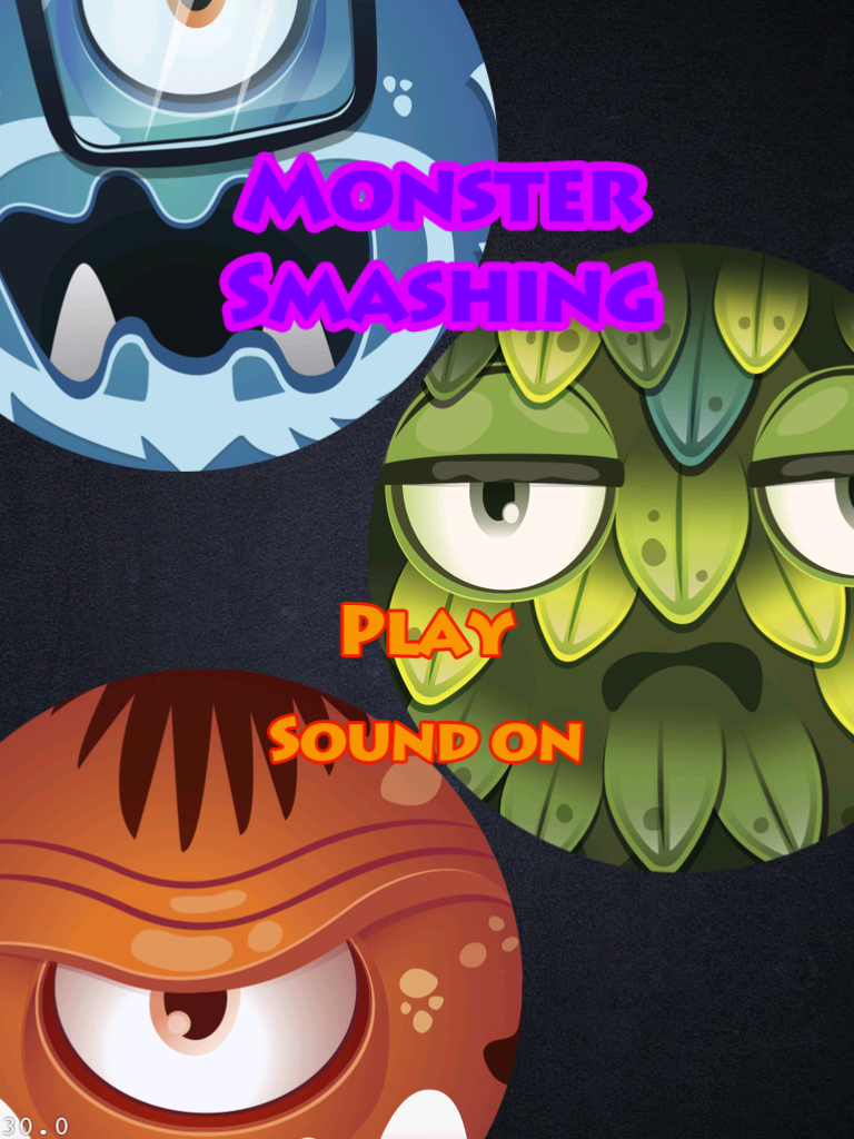 Figure 4: Monster Smashing Logo and Background