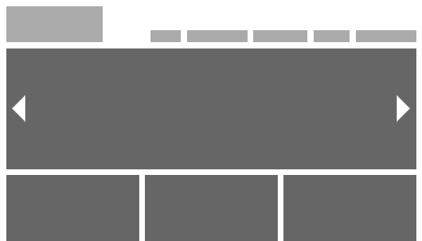 Homepage design framework