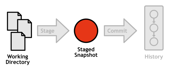 Figure 9: Components in the scope of git status