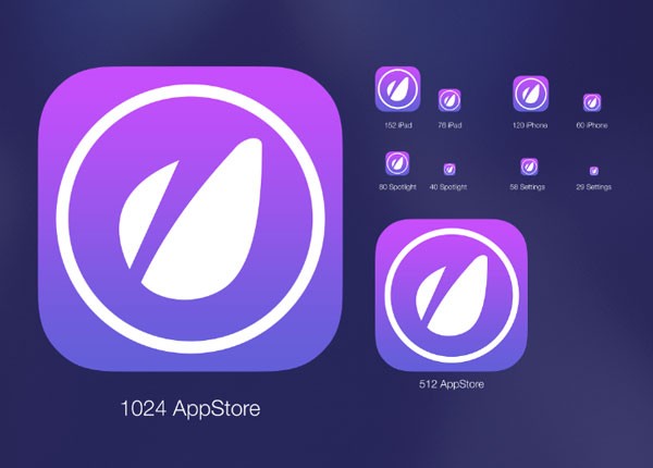 App Icon Creator With Flat Shadow Generator