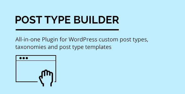 Post Type Builder WordPress plugin on Envato Market