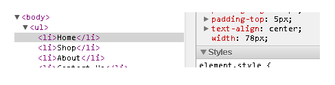 The rcomputed width of a flexbox item
