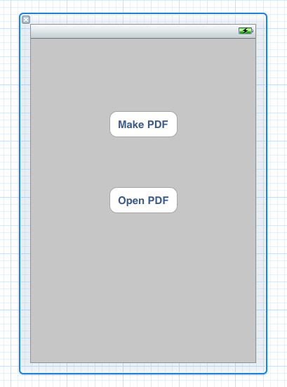 New 'Make PDF' Button