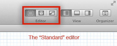 The 'Standard' editor