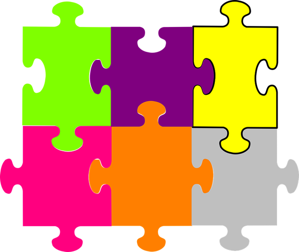 Jigsaw piece puzzle prototype