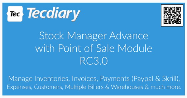 Stock Manager Advance with Point of Sale Module