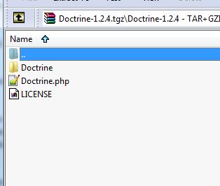 Doctrine download contents