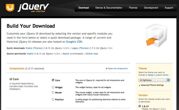 Downloads Page