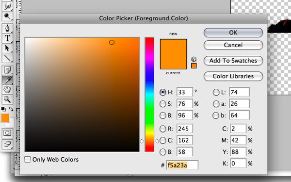 Pick Gradient Color