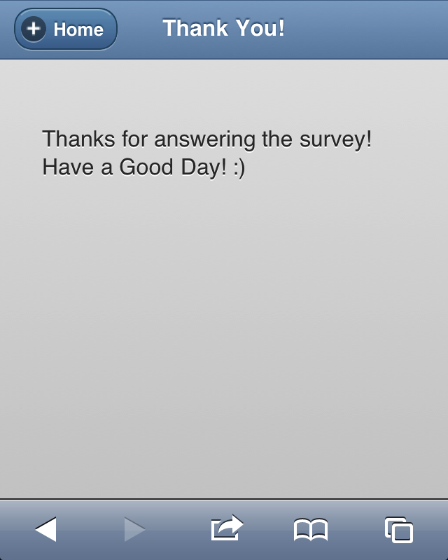 Ruby Survey App