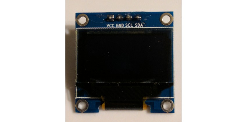 I2C OLED component