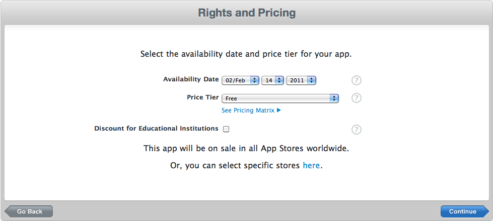 Rights and Pricing