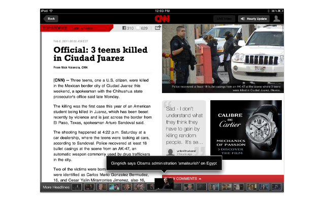 CNN Screenshots