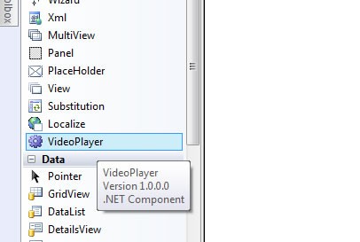 Visual Studio Toolbox Explorer