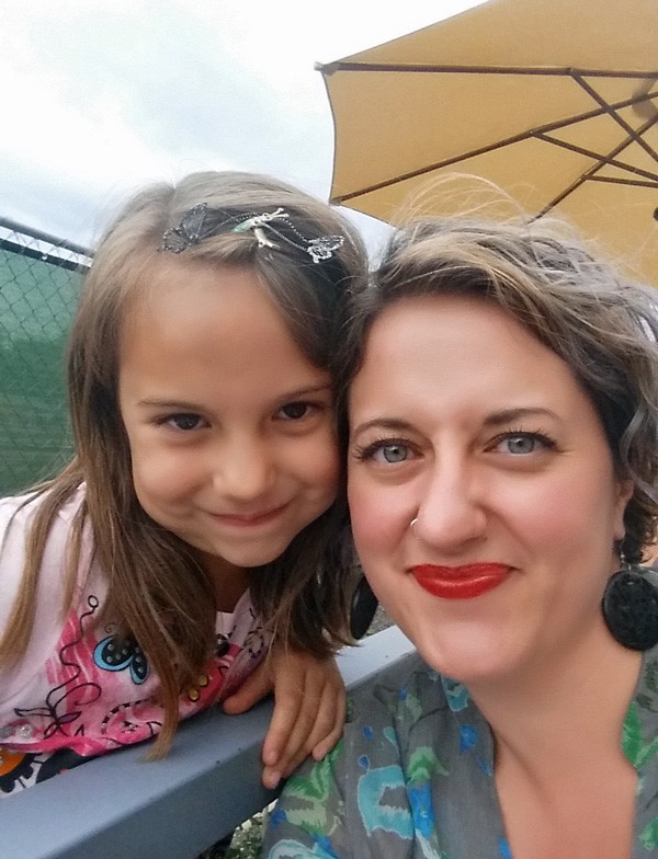 Natalie Rogers and her daughter Aurelia