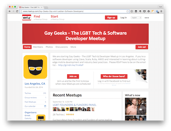 Gay Geeks Gay and Lesbian Developers