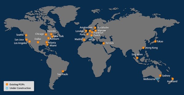 Incapsula Global Data Centers