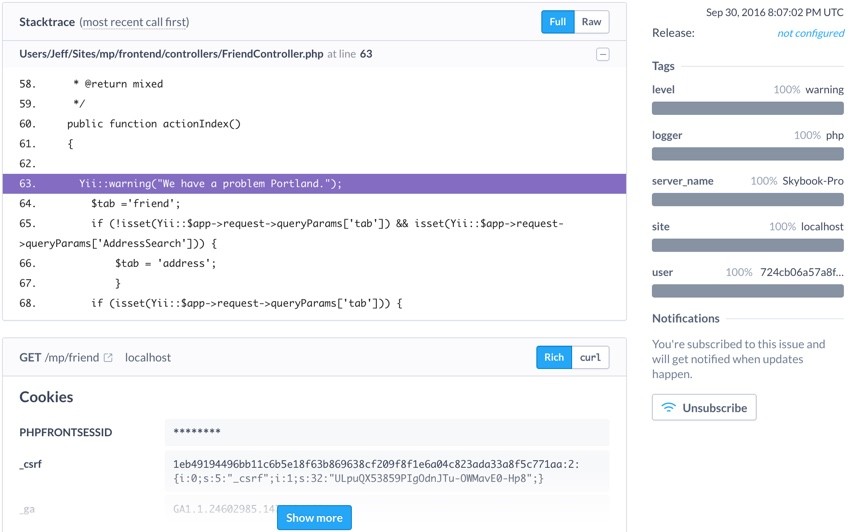 Building Startups Logging - 2nd Segment of Sample Error