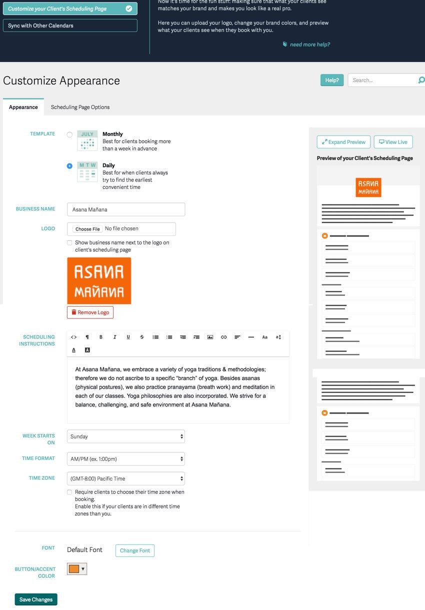 Acuity Scheduling Developers - Customize your Clients Scheduling Page