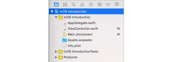 tvOS App Structure