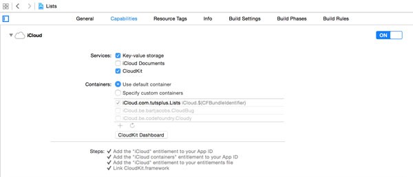 Open CloudKit Dashboard