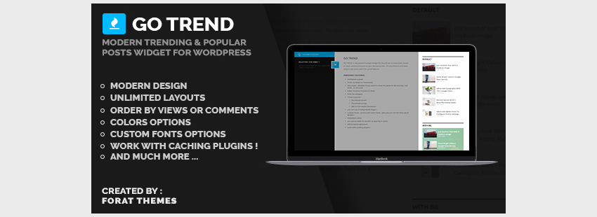 Popular Posts Widget for WordPress - Go Trend