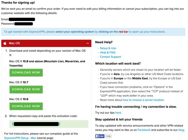 Using a VPN Platform and Device Options