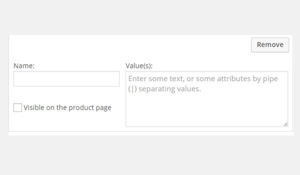 Add a custom product attribute
