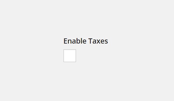 Easy Digital Downloads Taxes Settings