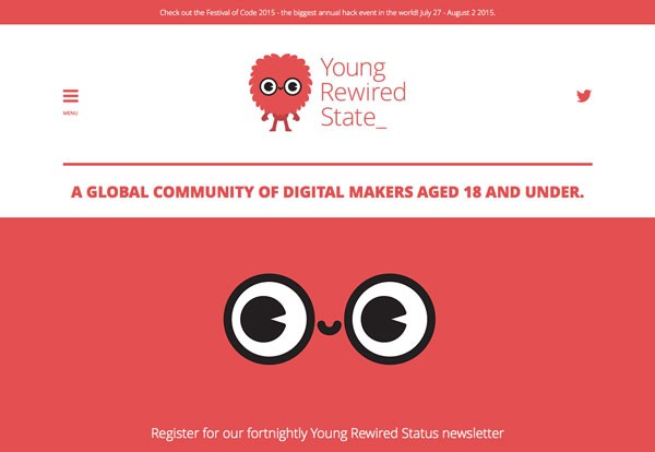 Young Rewired State website