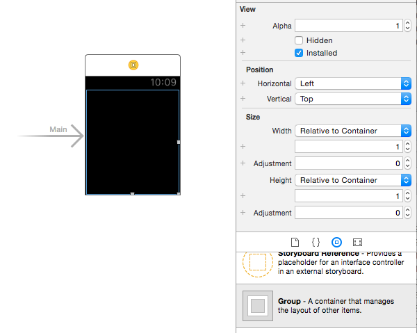 WatchAnimations - Interface - first step