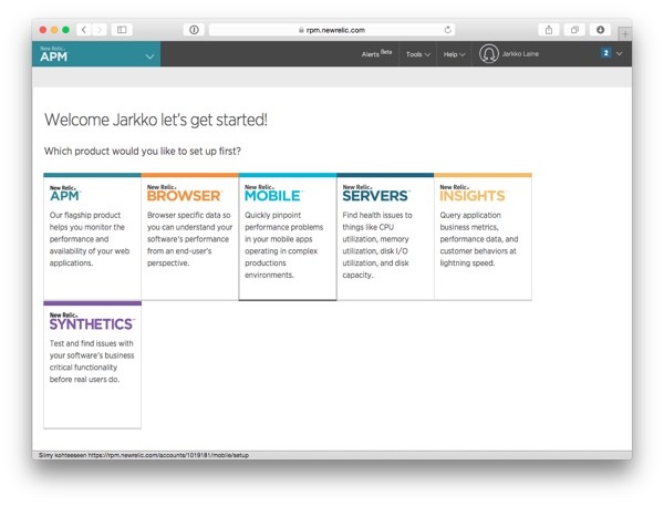 Welcome to New Relic