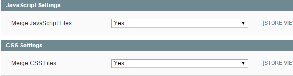 Minifying CSS and JS