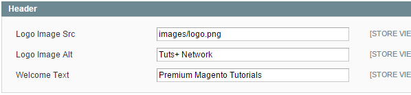 Logo Settings