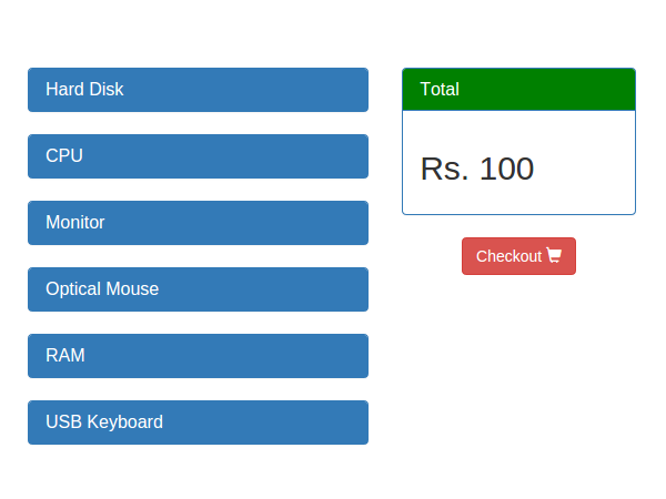 Cart Page With Items