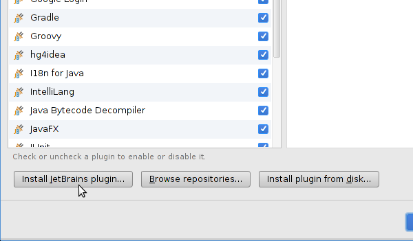 Install JetBrains plugin