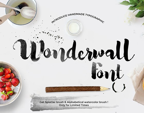 Wonderwall font