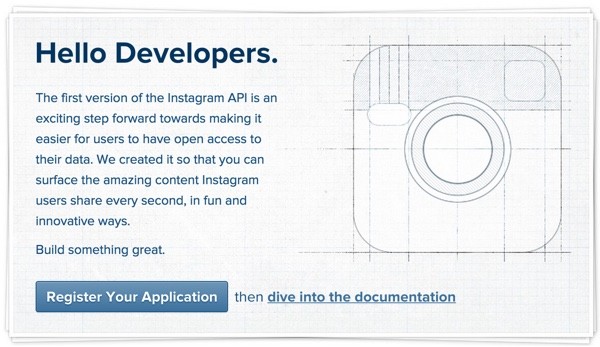 Instagram Hello Developers