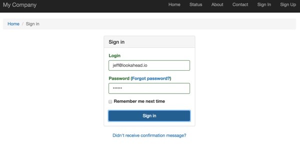 StatusController Redirect to Login Page with Access Control