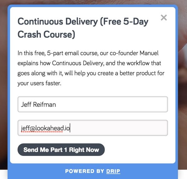 Codeship Continuous Delivery Email Course