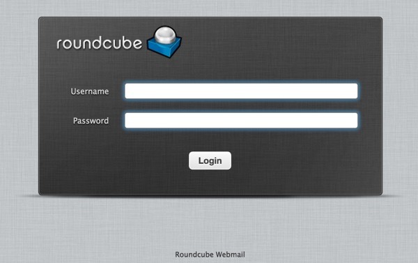 iRedMail RoundCube Login