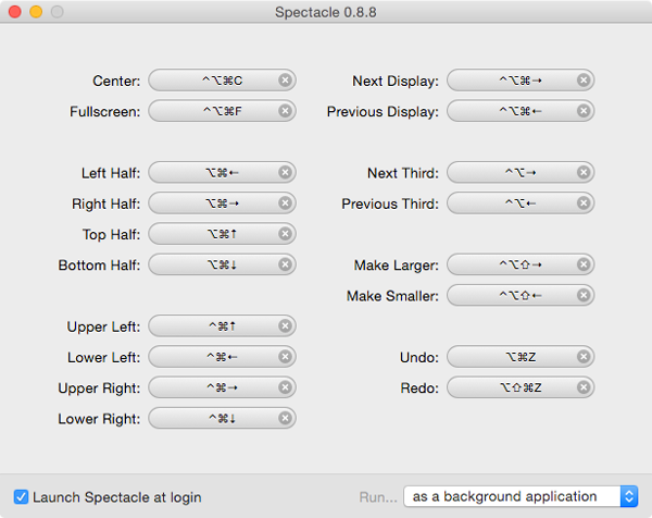 spectacle preferences