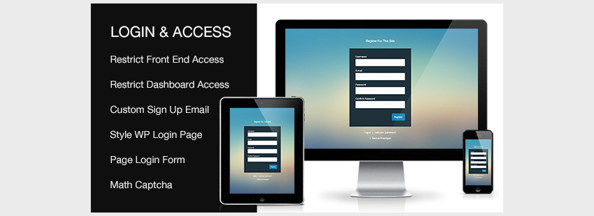 Custom Login  Access WordPresss Plugin