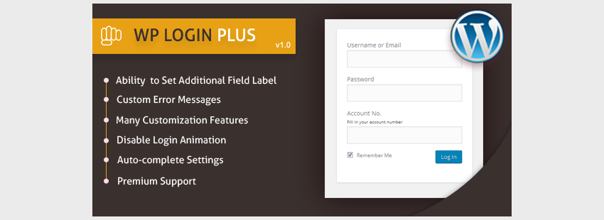 WP Login Plus