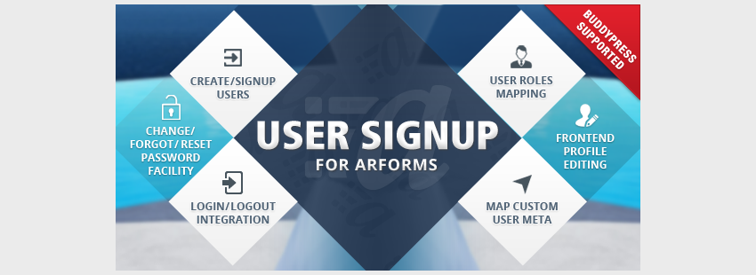 User Signup for Arforms