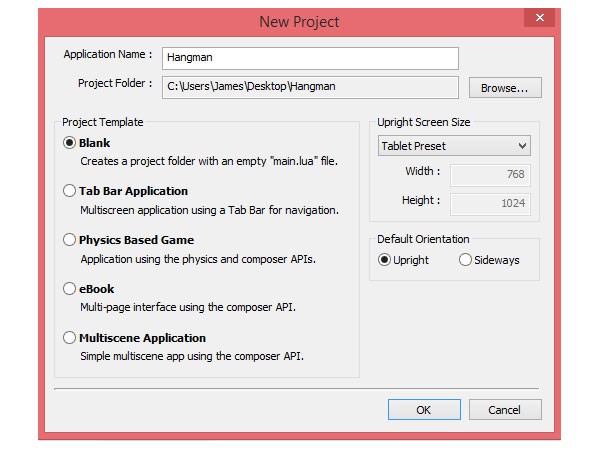 settings of the Corona Simulator