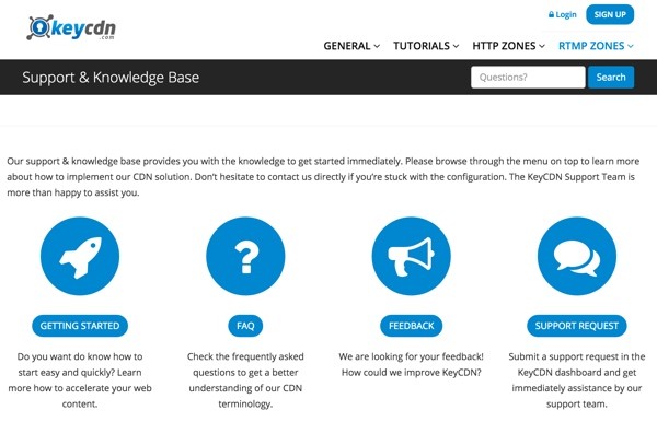 KeyCDN Support  Knowledge Base Site