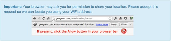 Chrome Browser Asking Permission for Geolocation