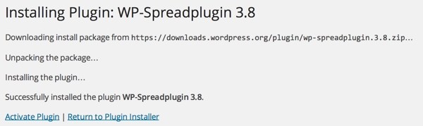 Activate the Spreadplugin for Spreadshirt